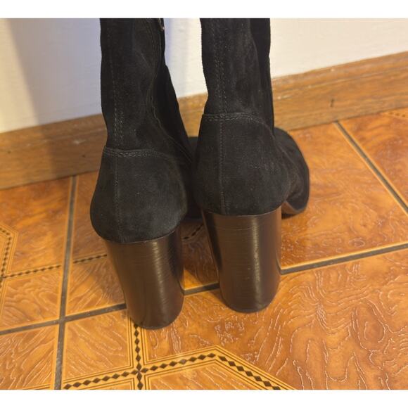 Frye Mercer Black Suede Over‑Knee Thigh High Boots Women’s US 10 M - Picture 4 of 12